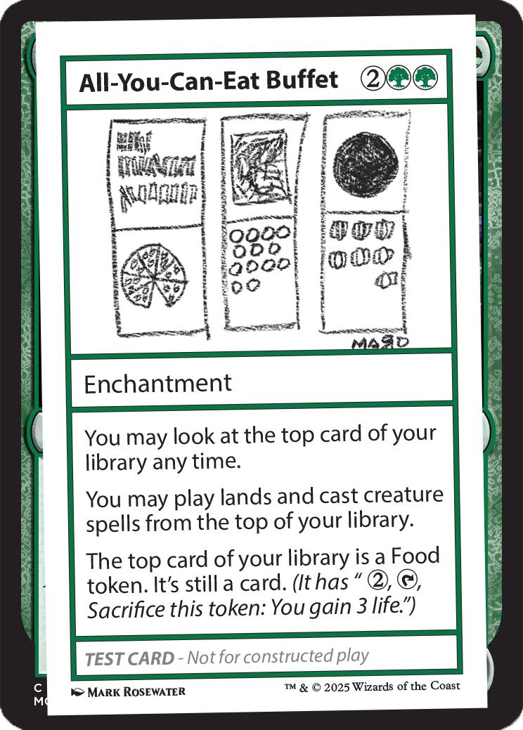 All-You-Can-Eat Buffet [Mystery Booster Playtest Cards] | Black Swamp Games