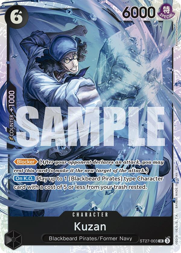 Kuzan [Starter Deck: Black Marshall.D.Teach] | Black Swamp Games