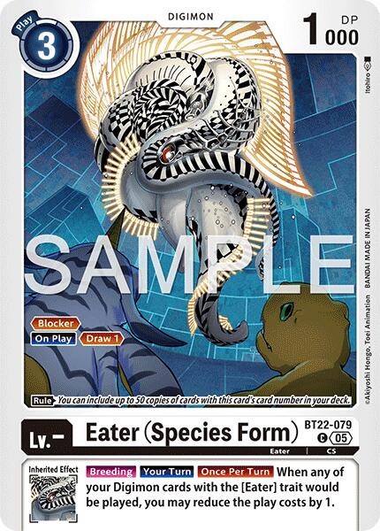 Eater [BT22-079] (Species Form) [Cyber Eden] | Black Swamp Games