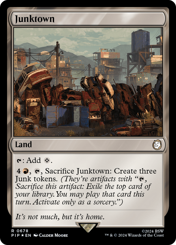 Junktown (Surge Foil) [Fallout] | Black Swamp Games