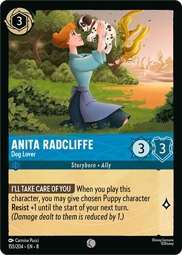 Anita Radcliffe - Dog Lover (155/204) [Reign of Jafar] | Black Swamp Games