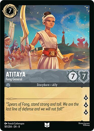 Atitaya - Fang General (181/204) [Reign of Jafar] | Black Swamp Games