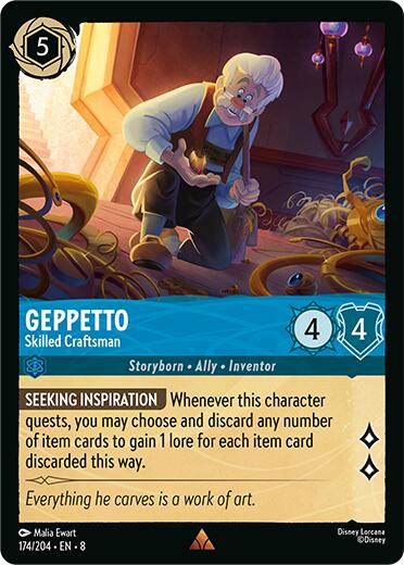 Geppetto – Skilled Craftsman (174/204) [Reign of Jafar] | Black Swamp Games