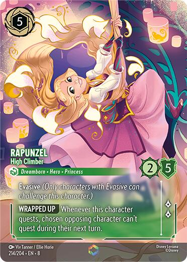 Rapunzel - High Climber (Enchanted) (214/204) [Reign of Jafar] | Black Swamp Games