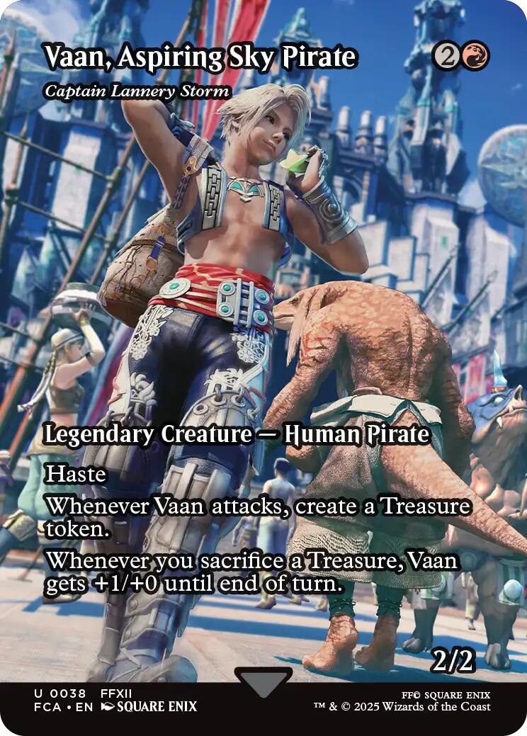 Vaan, Aspiring Sky Pirate - Captain Lannery Storm (Showcase) [FINAL FANTASY : Through the Ages] | Black Swamp Games