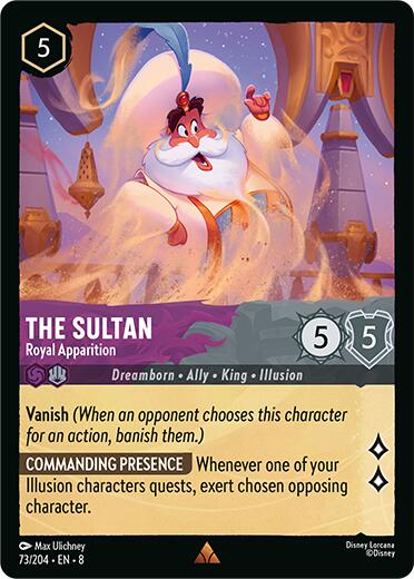 The Sultan - Royal Apparition (73/204) [Reign of Jafar] | Black Swamp Games