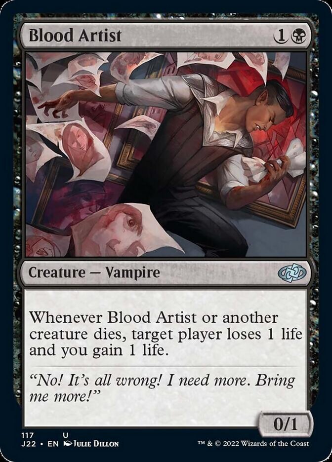 Blood Artist [Jumpstart 2022] | Black Swamp Games