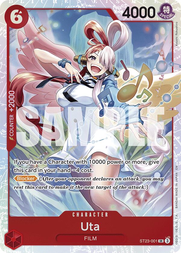 Uta [Starter Deck: Red Shanks] | Black Swamp Games
