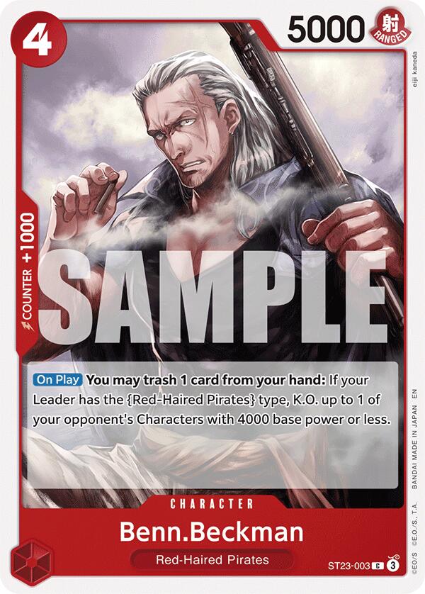 Benn.Beckman [Starter Deck: Red Shanks] | Black Swamp Games