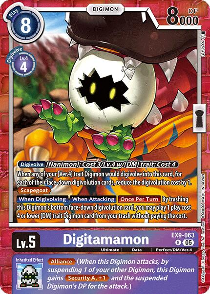 Digitamamon [EX9-063] [Versus Monsters] | Black Swamp Games