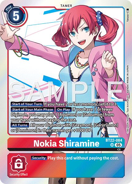 Nokia Shiramine [BT22-084] [Cyber Eden] | Black Swamp Games