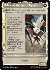 Dion, Bahamut's Dominant // Bahamut, Warden of Light (Extended Art) [FINAL FANTASY] | Black Swamp Games