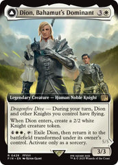 Dion, Bahamut's Dominant // Bahamut, Warden of Light (Extended Art) [FINAL FANTASY] | Black Swamp Games