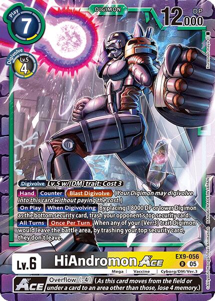 HiAndromon ACE [EX9-056] [Versus Monsters] | Black Swamp Games