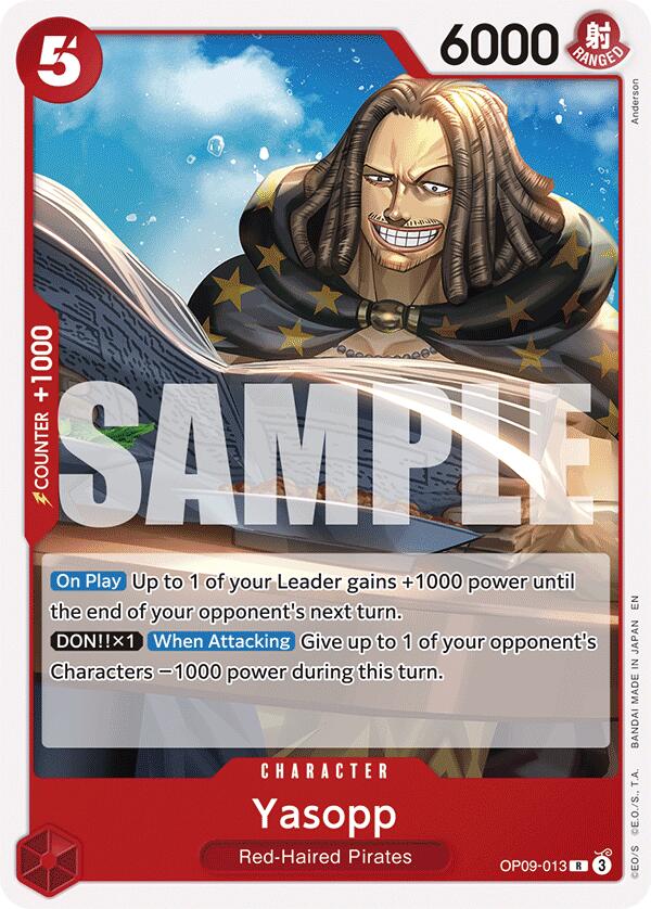 Yasopp (Reprint) [Starter Deck: Red Shanks] | Black Swamp Games
