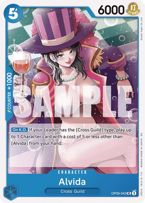 Alvida (Reprint) [Starter Deck: Blue Buggy] | Black Swamp Games