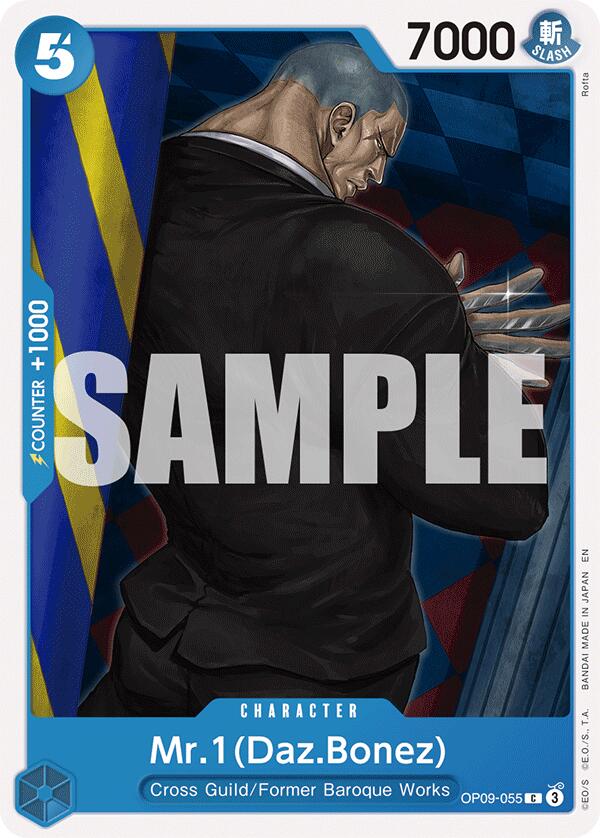 Mr.1(Daz.Bonez) (Reprint) [Starter Deck: Blue Buggy] | Black Swamp Games