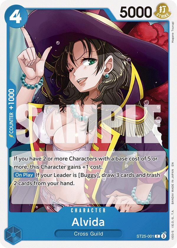 Alvida [Starter Deck: Blue Buggy] | Black Swamp Games