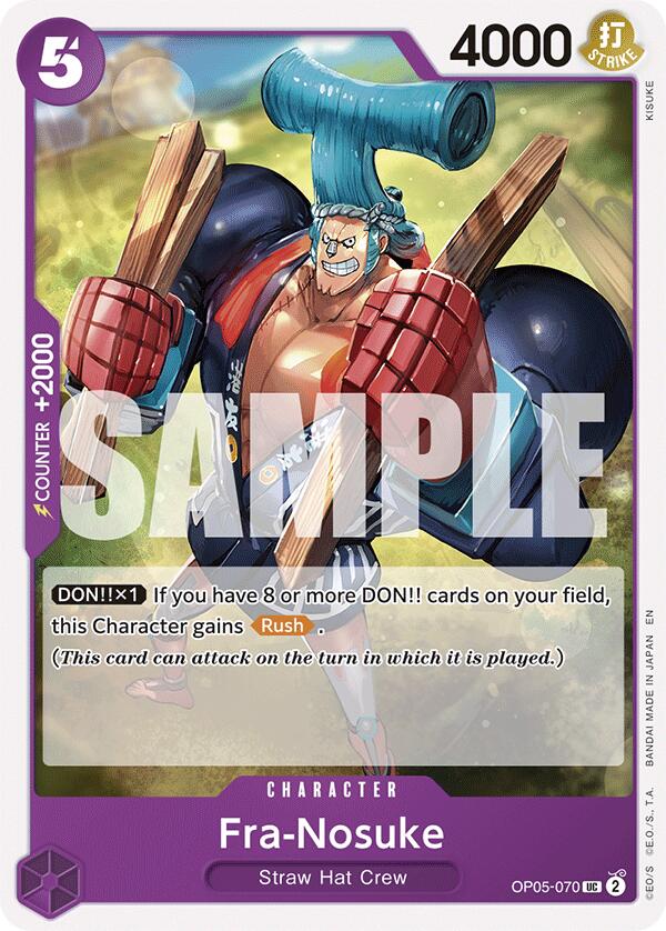 Fra-Nosuke (Reprint) [Starter Deck: Purple/Black Monkey.D.Luffy] | Black Swamp Games