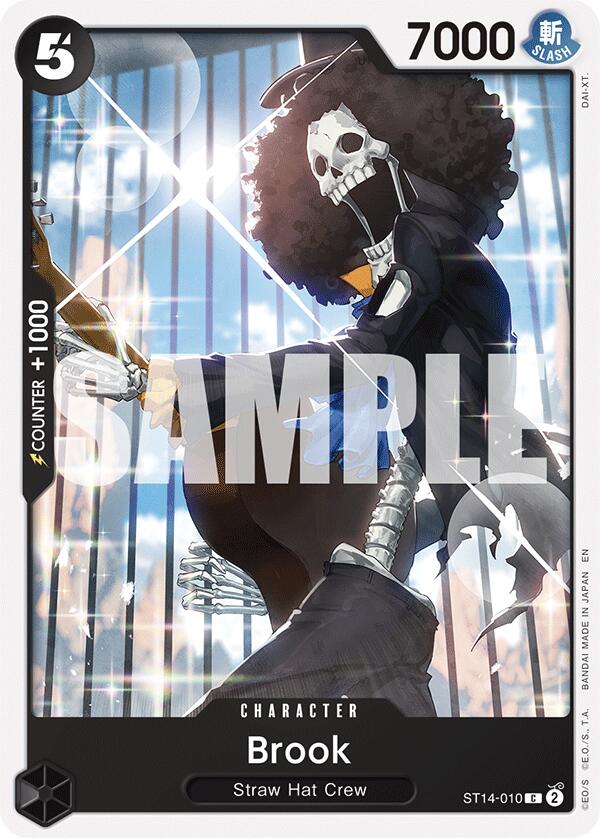 Brook (Reprint) [Starter Deck: Purple/Black Monkey.D.Luffy] | Black Swamp Games
