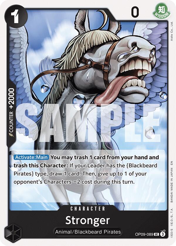 Stronger (Reprint) [Starter Deck: Black Marshall.D.Teach] | Black Swamp Games