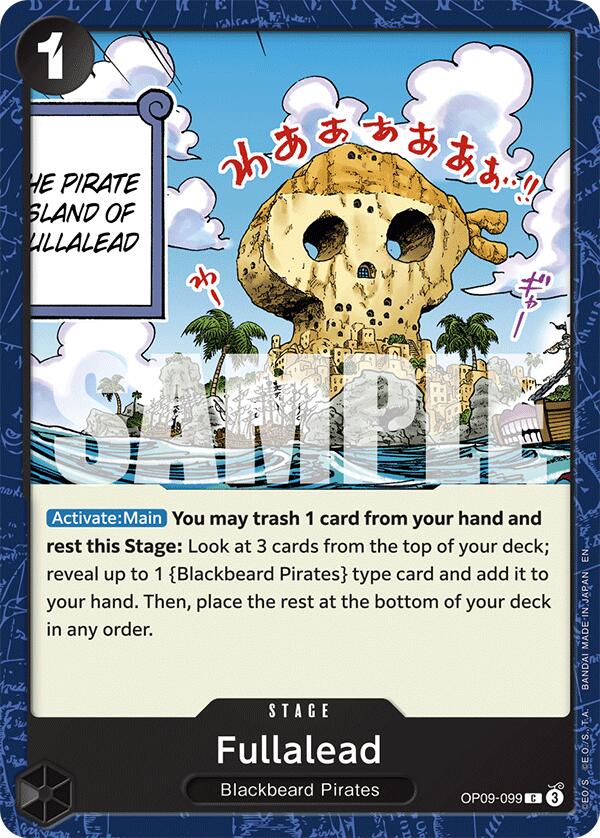 Fullalead (Reprint) [Starter Deck: Black Marshall.D.Teach] | Black Swamp Games