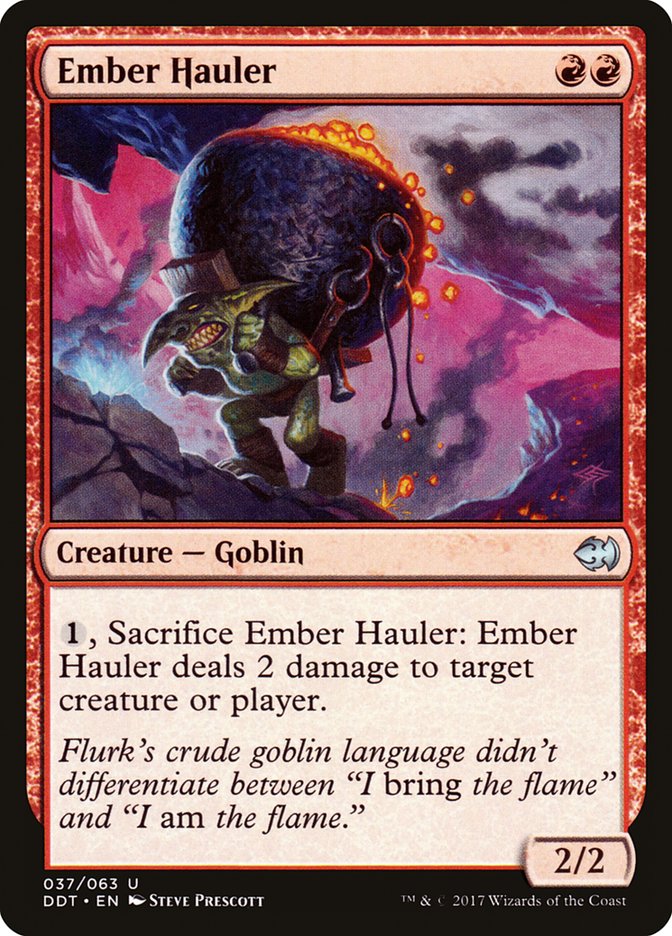 Ember Hauler [Duel Decks: Merfolk vs. Goblins] | Black Swamp Games