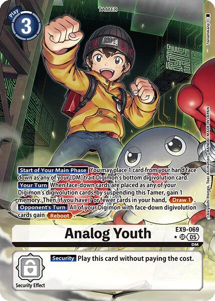 Analog Youth [EX9-069] (Alternate Art) [Versus Monsters] | Black Swamp Games