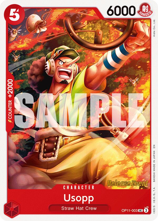 Usopp [A Fist of Divine Speed Release Event Cards] | Black Swamp Games