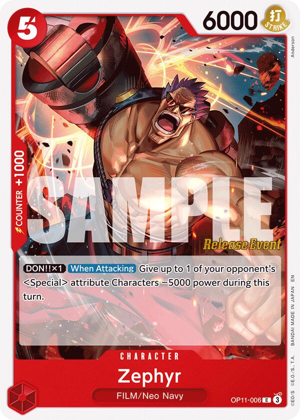 Zephyr [A Fist of Divine Speed Release Event Cards] | Black Swamp Games