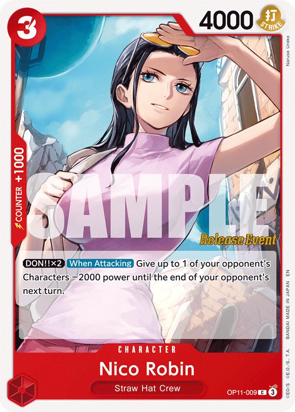 Nico Robin [A Fist of Divine Speed Release Event Cards] | Black Swamp Games