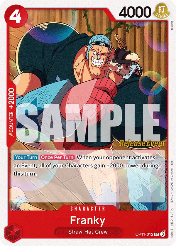 Franky [A Fist of Divine Speed Release Event Cards] | Black Swamp Games