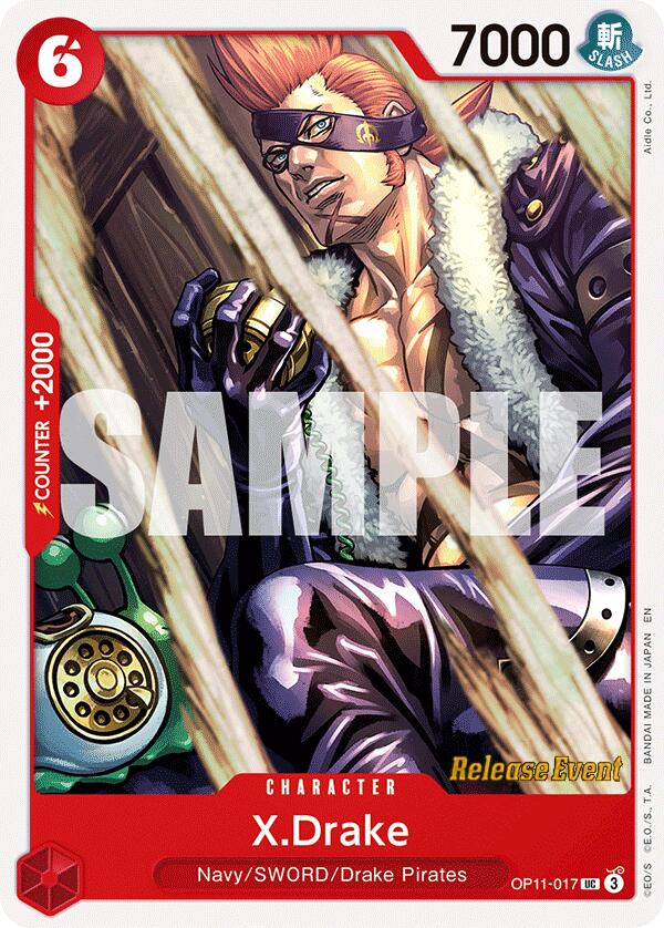 X.Drake [A Fist of Divine Speed Release Event Cards] | Black Swamp Games