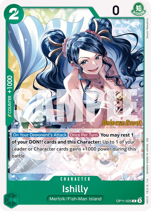 Ishilly [A Fist of Divine Speed Release Event Cards] | Black Swamp Games