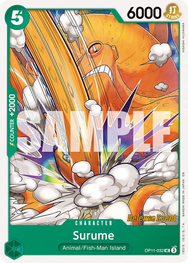 Surume [A Fist of Divine Speed Release Event Cards] | Black Swamp Games