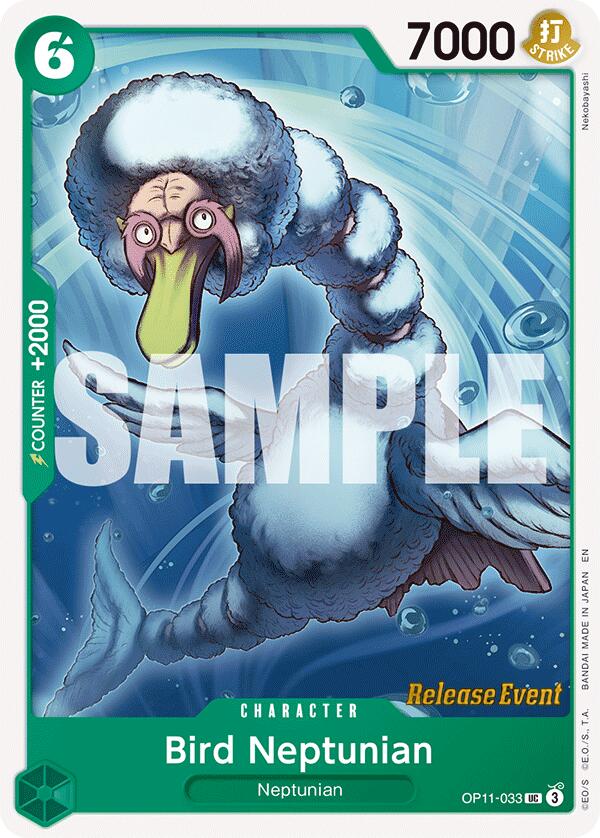 Bird Neptunian [A Fist of Divine Speed Release Event Cards] | Black Swamp Games