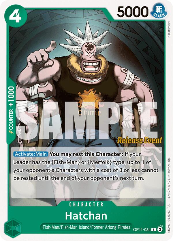 Hatchan [A Fist of Divine Speed Release Event Cards] | Black Swamp Games