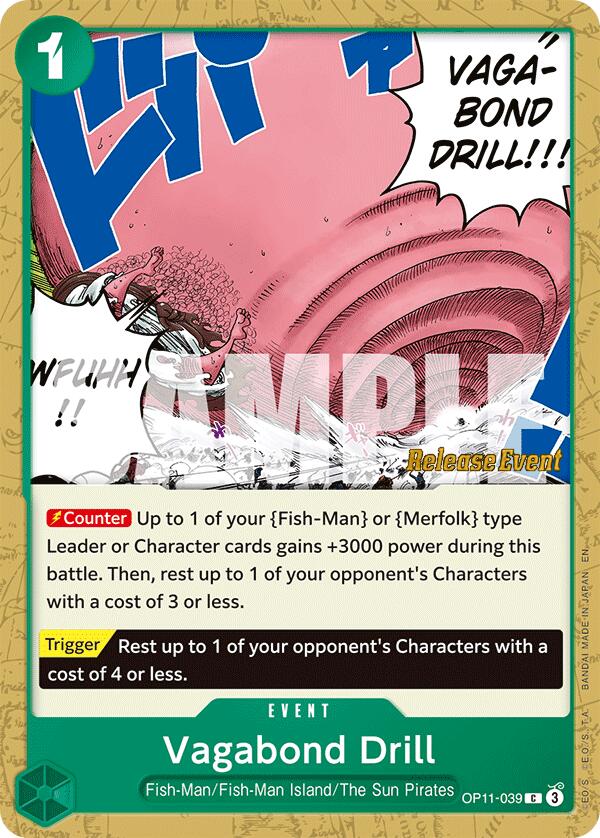 Vagabond Drill [A Fist of Divine Speed Release Event Cards] | Black Swamp Games