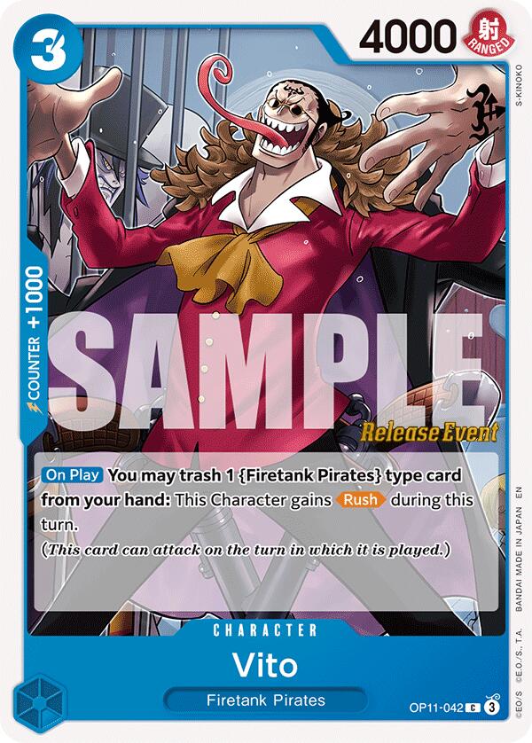 Vito [A Fist of Divine Speed Release Event Cards] | Black Swamp Games