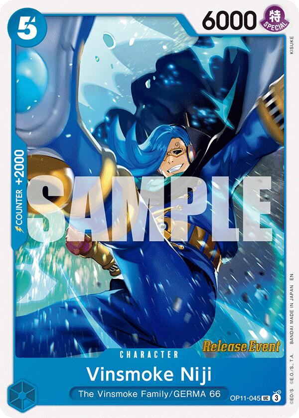 Vinsmoke Niji [A Fist of Divine Speed Release Event Cards] | Black Swamp Games