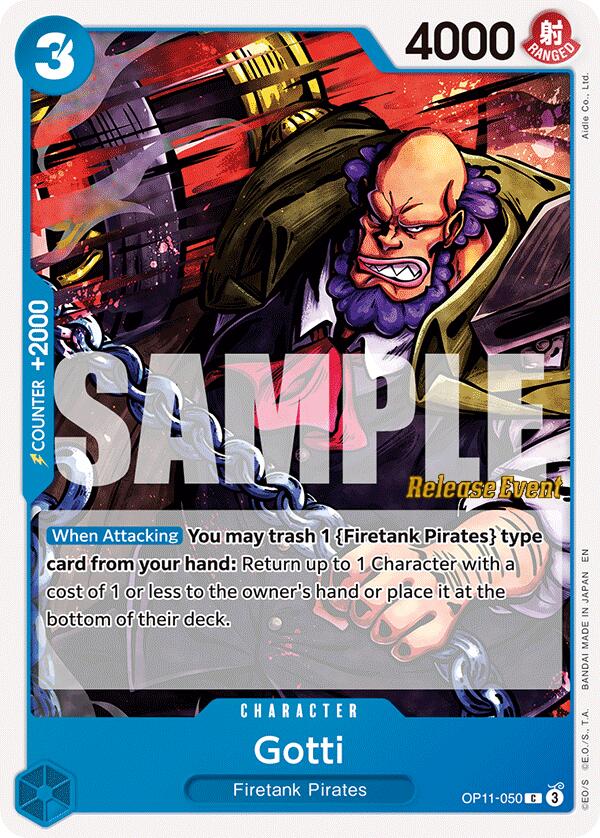 Gotti [A Fist of Divine Speed Release Event Cards] | Black Swamp Games