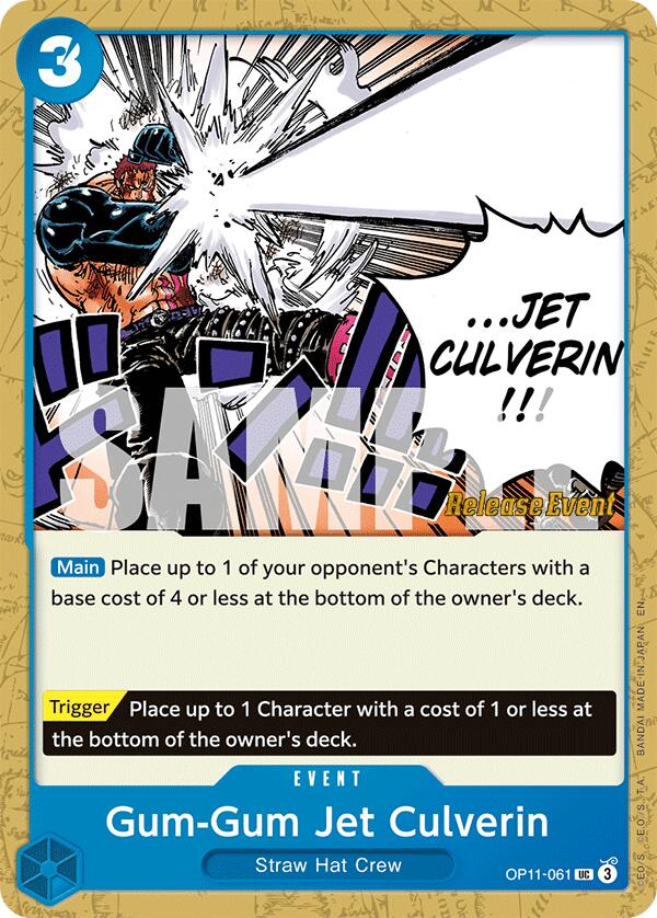 Gum-Gum Jet Culverin [A Fist of Divine Speed Release Event Cards] | Black Swamp Games