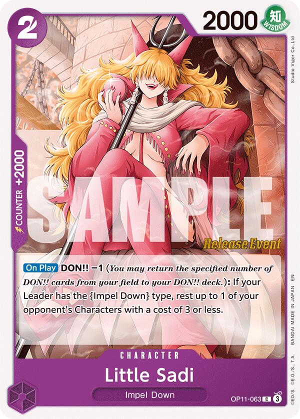 Little Sadi [A Fist of Divine Speed Release Event Cards] | Black Swamp Games