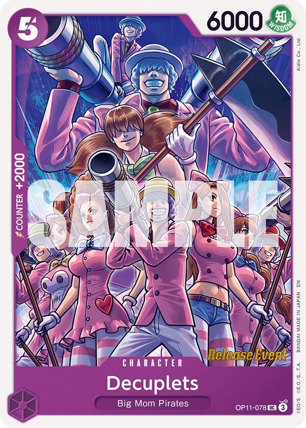 Decuplets [A Fist of Divine Speed Release Event Cards] | Black Swamp Games