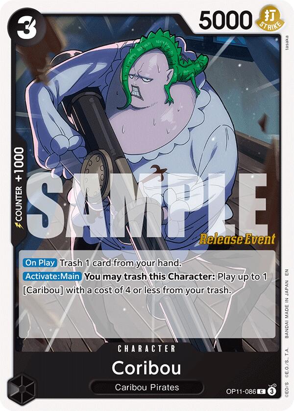 Coribou [A Fist of Divine Speed Release Event Cards] | Black Swamp Games
