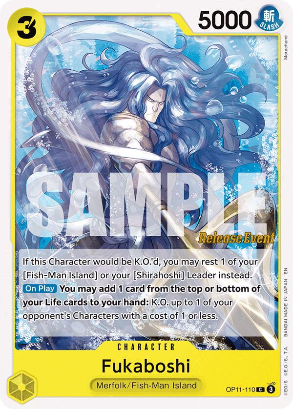 Fukaboshi [A Fist of Divine Speed Release Event Cards] | Black Swamp Games