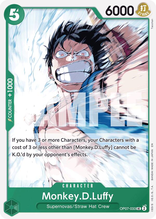 Monkey.D.Luffy (Reprint) [Starter Deck: GREEN Jewelry Bonney] | Black Swamp Games