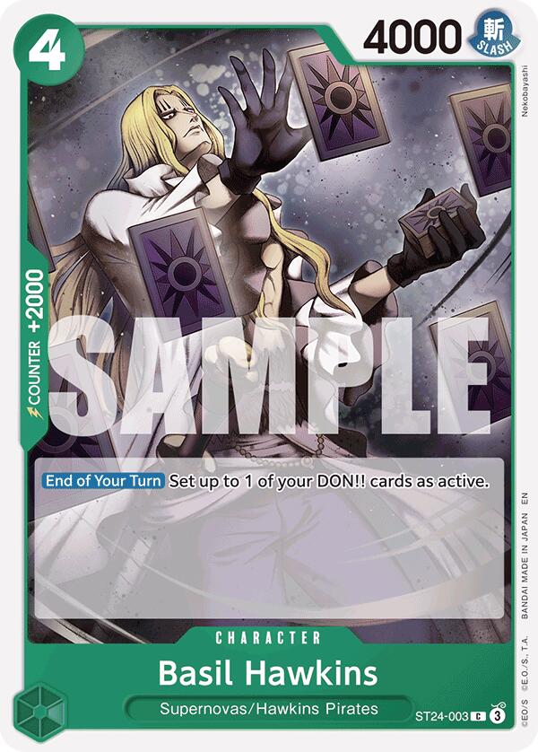 Basil Hawkins [Starter Deck: GREEN Jewelry Bonney] | Black Swamp Games