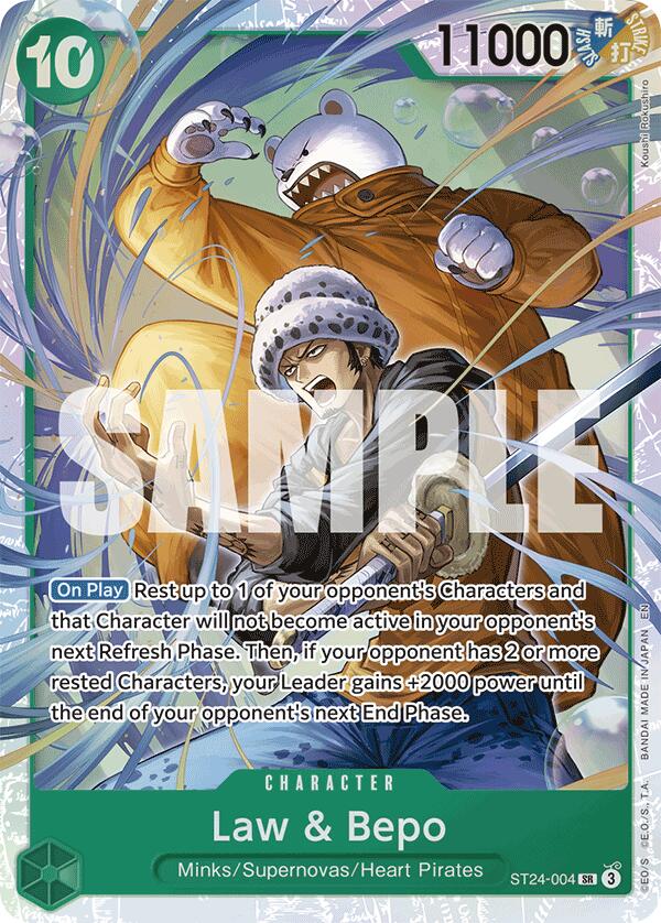 Law & Bepo [Starter Deck: GREEN Jewelry Bonney] | Black Swamp Games