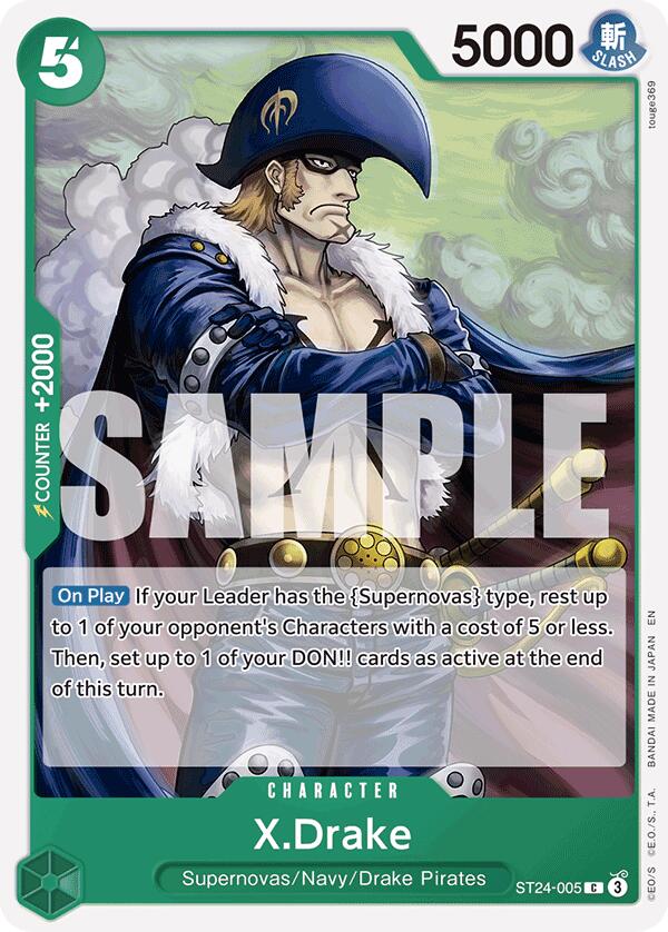 X.Drake [Starter Deck: GREEN Jewelry Bonney] | Black Swamp Games
